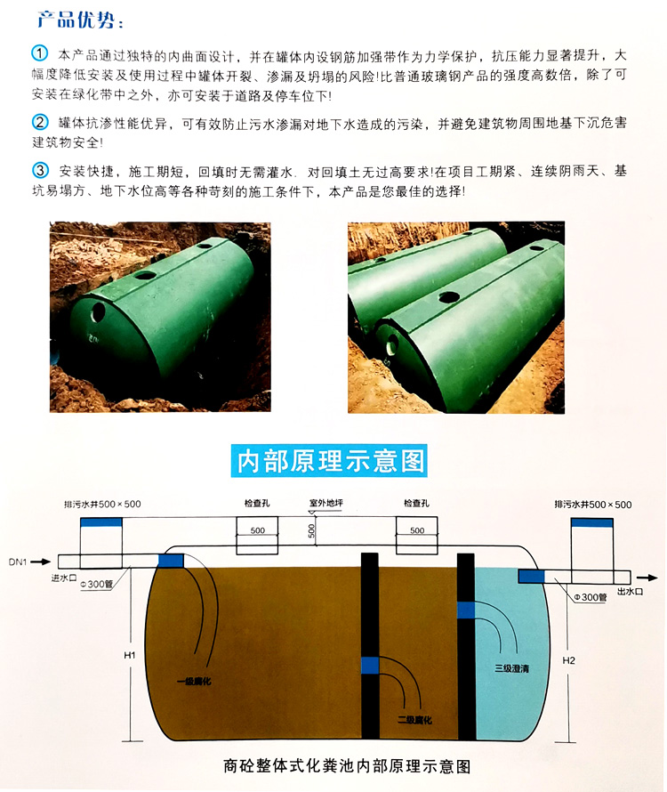 昭阳玻璃钢化粪池